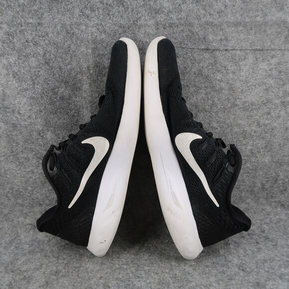 Nike Shoes Womens 10 Athletic Trainer Lunarglide 8 Sneaker Running Sport Black - Picture 8 of 12